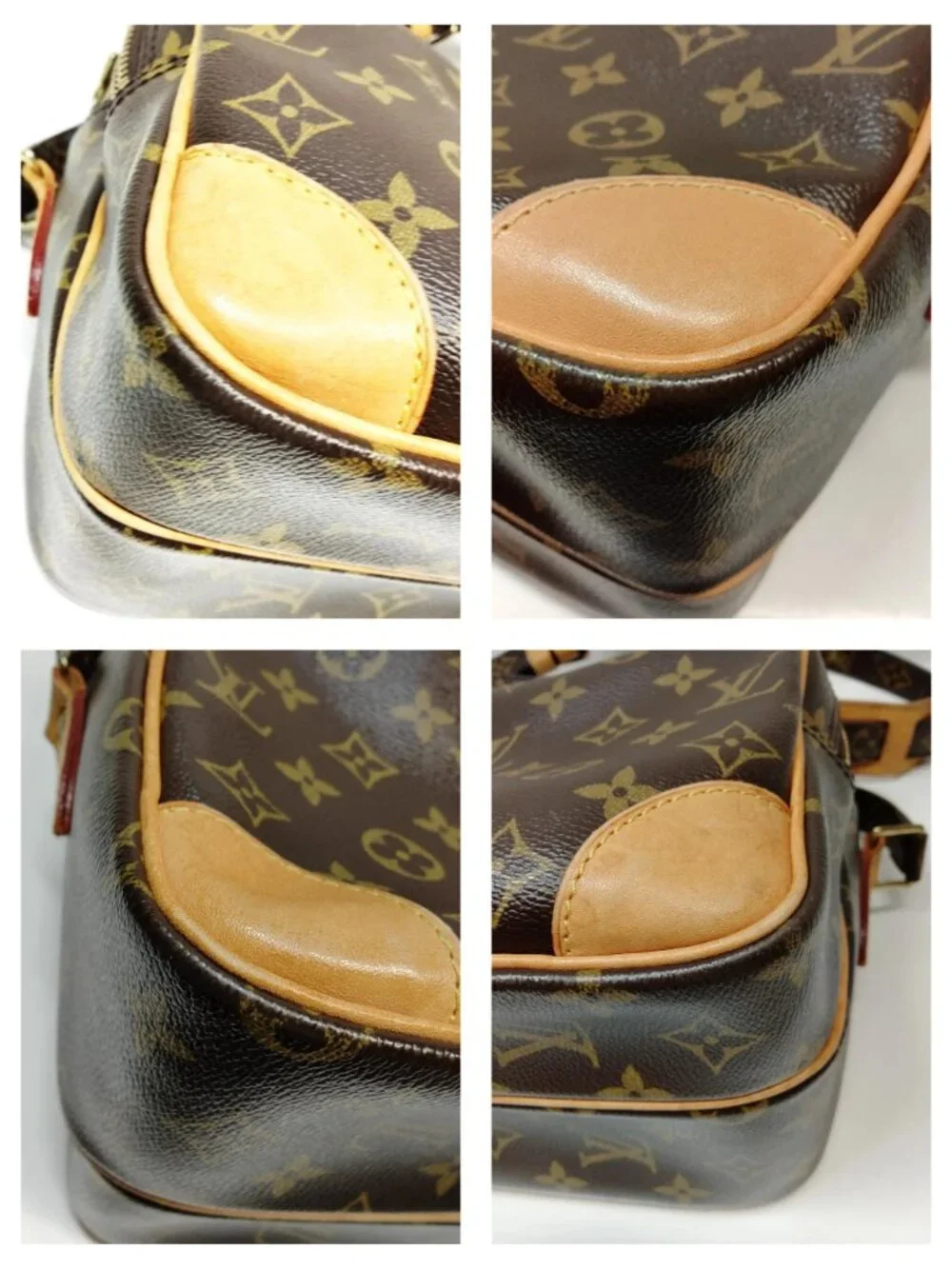 Authentic Louis Vuitton Nile Monogram Crossbody Bag Vintage LV